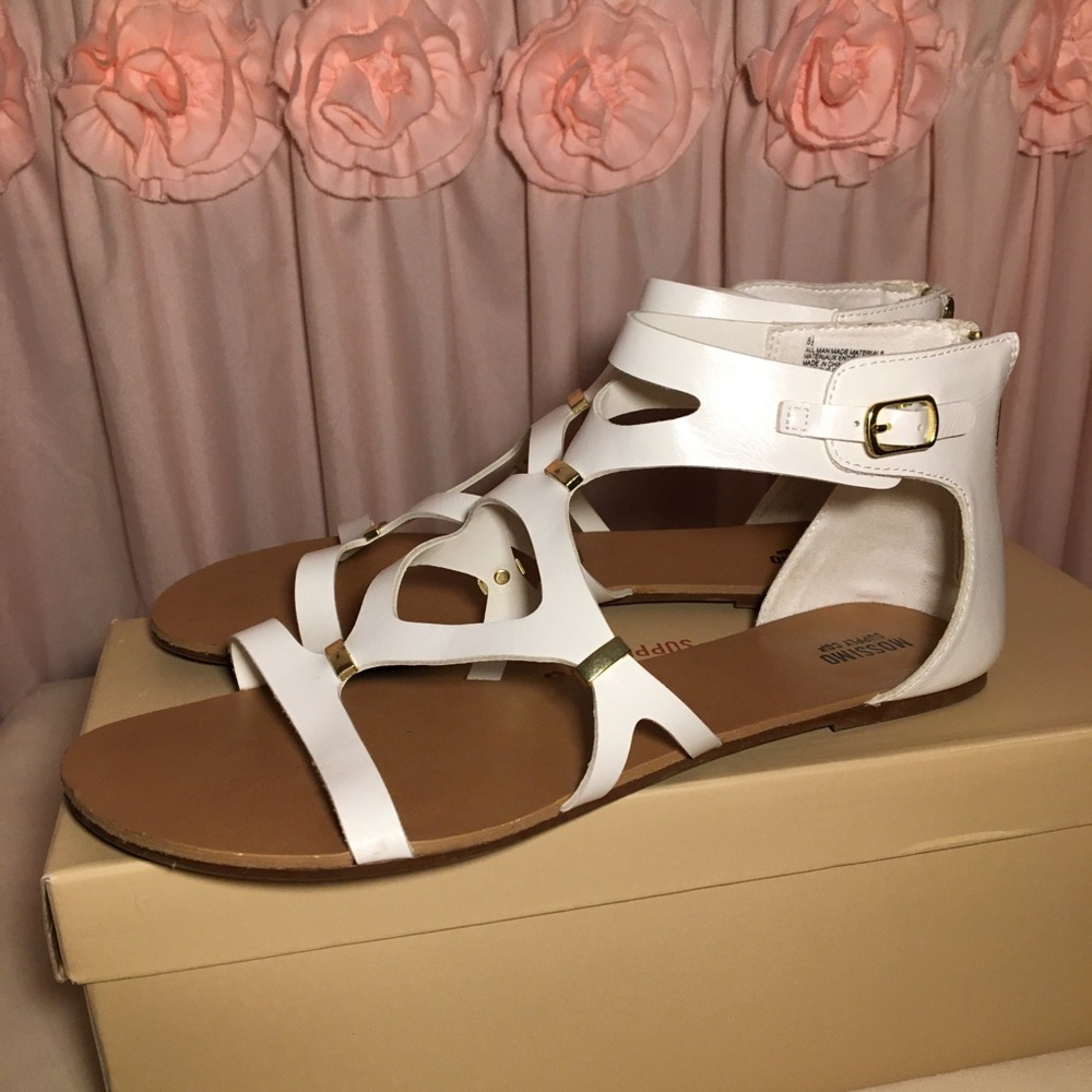 Women's White Summer Sandals
